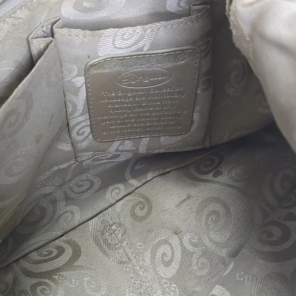 Brighton Metallic Dark Red Shoulder Bag - Picture 10 of 10